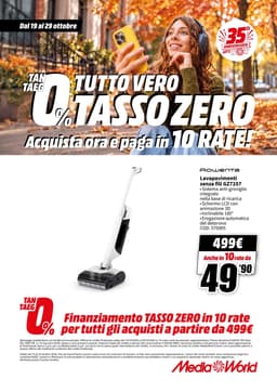 Pagina 82 del volantino MediaWorld TUTTO VERO TASSO ZERO