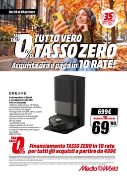 Pagina 85 del volantino MediaWorld TUTTO VERO TASSO ZERO