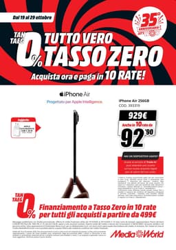 Pagina 86 del volantino MediaWorld TUTTO VERO TASSO ZERO