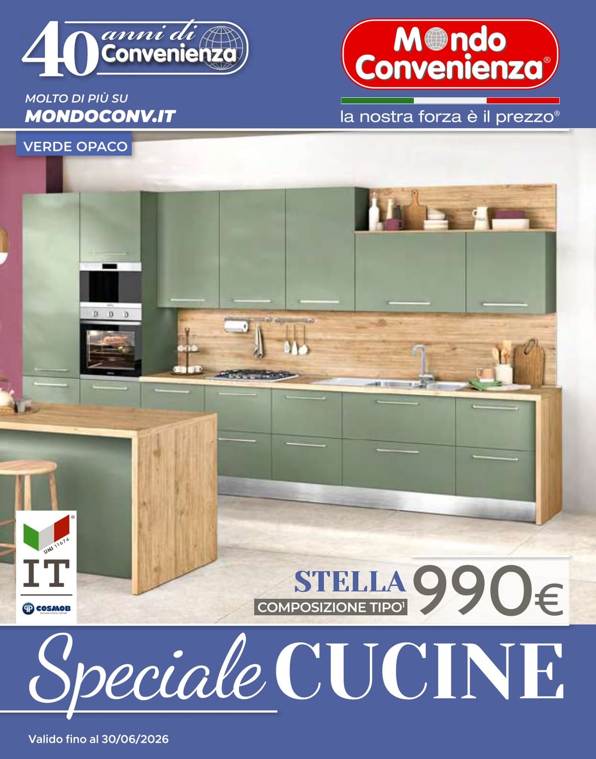 Pagina 1. del volantino Mondo Covienza - Speciale cucine dal 15/06/2026