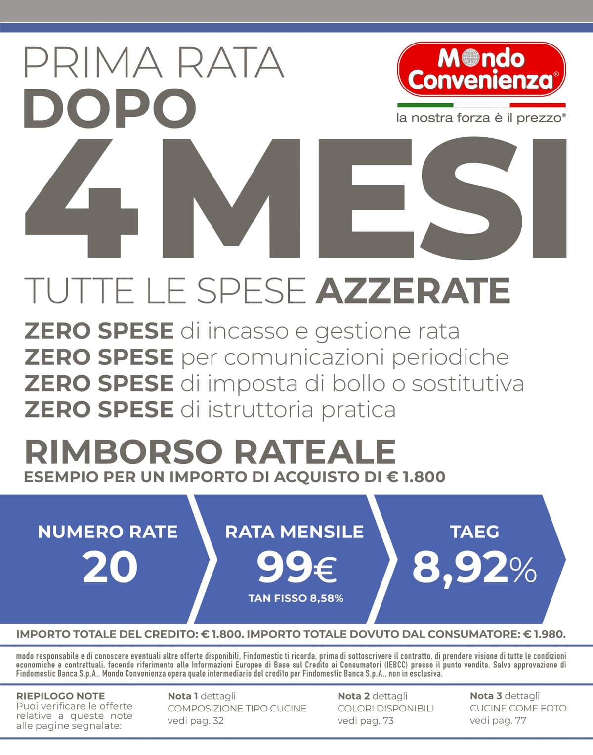 Pagina 3. del volantino Mondo Covienza - Speciale cucine dal 15/06/2026