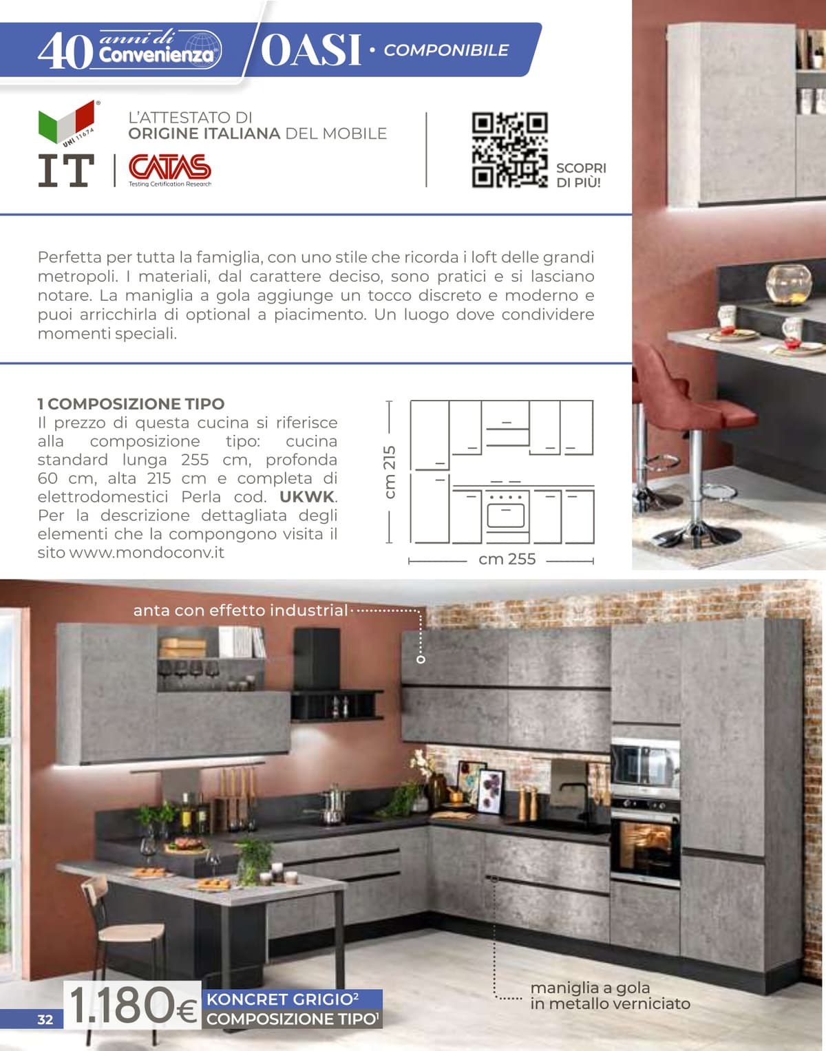 Pagina 32. del volantino Mondo Covienza - Speciale cucine dal 15/06/2026