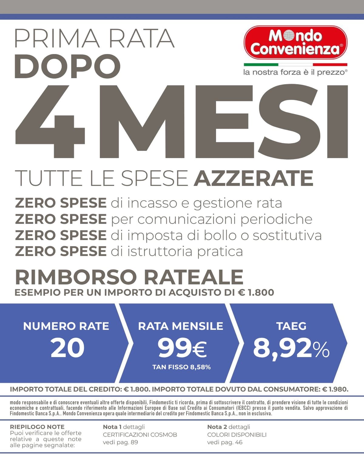 Pagina 3. del volantino Mondo Convenienza - Speciale Camere dal 14/07/2026