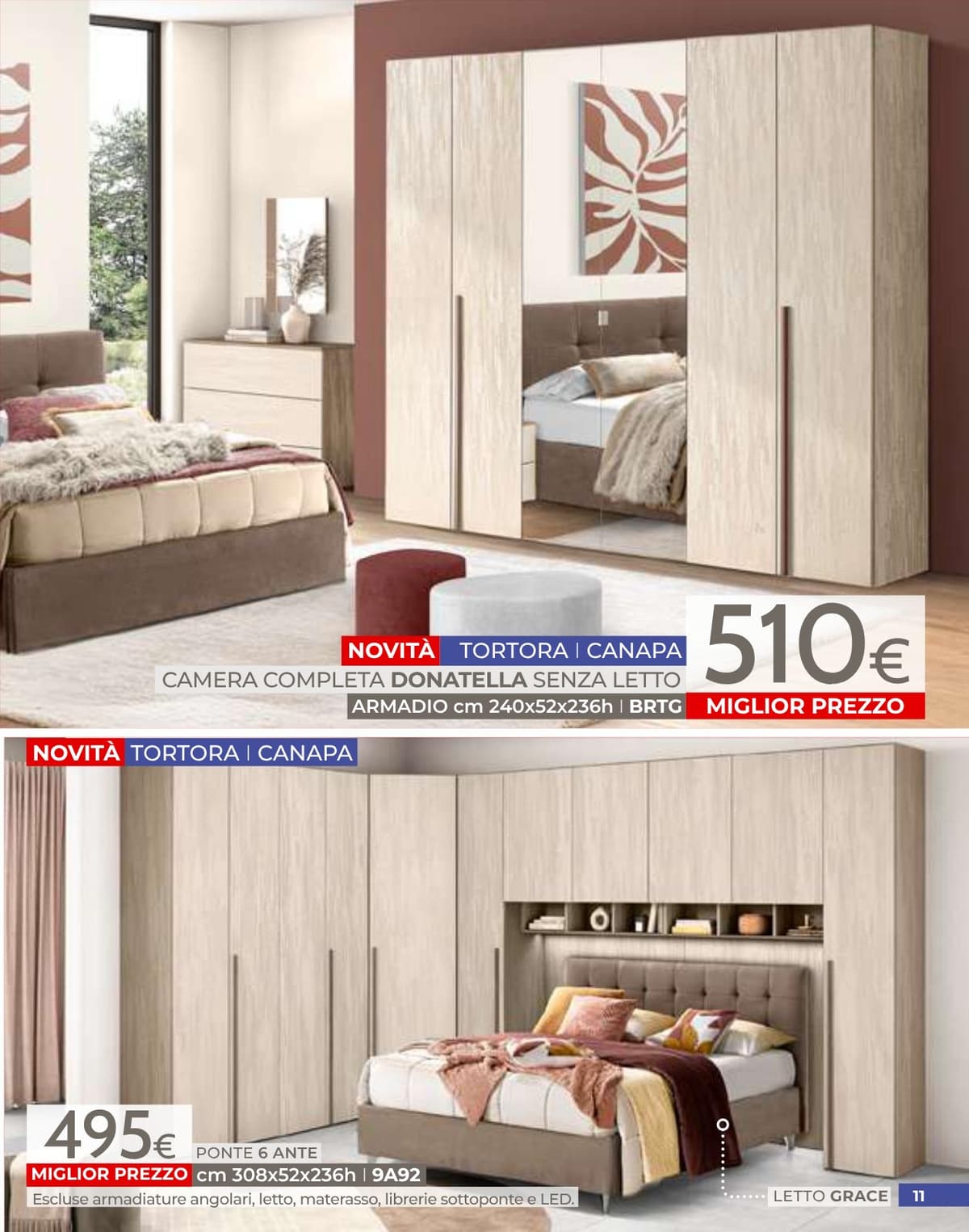 Pagina 11. del volantino Mondo Convenienza - Speciale Camere dal 14/07/2026