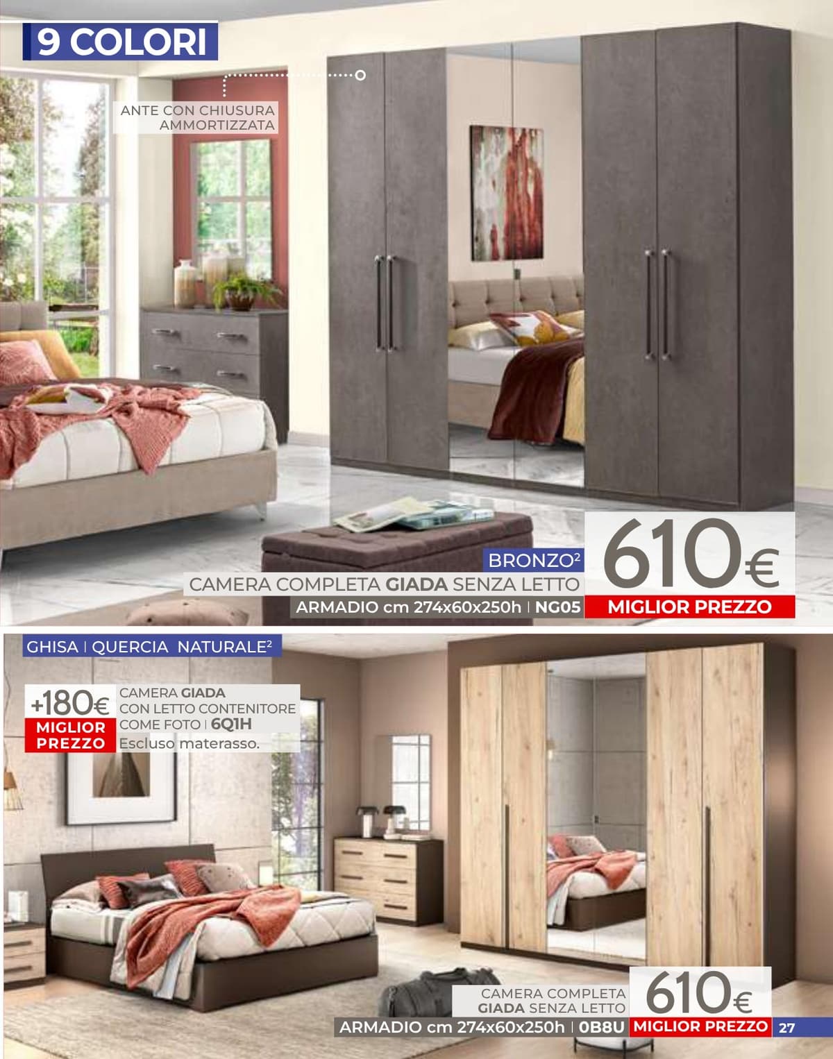 Pagina 27. del volantino Mondo Convenienza - Speciale Camere dal 14/07/2026