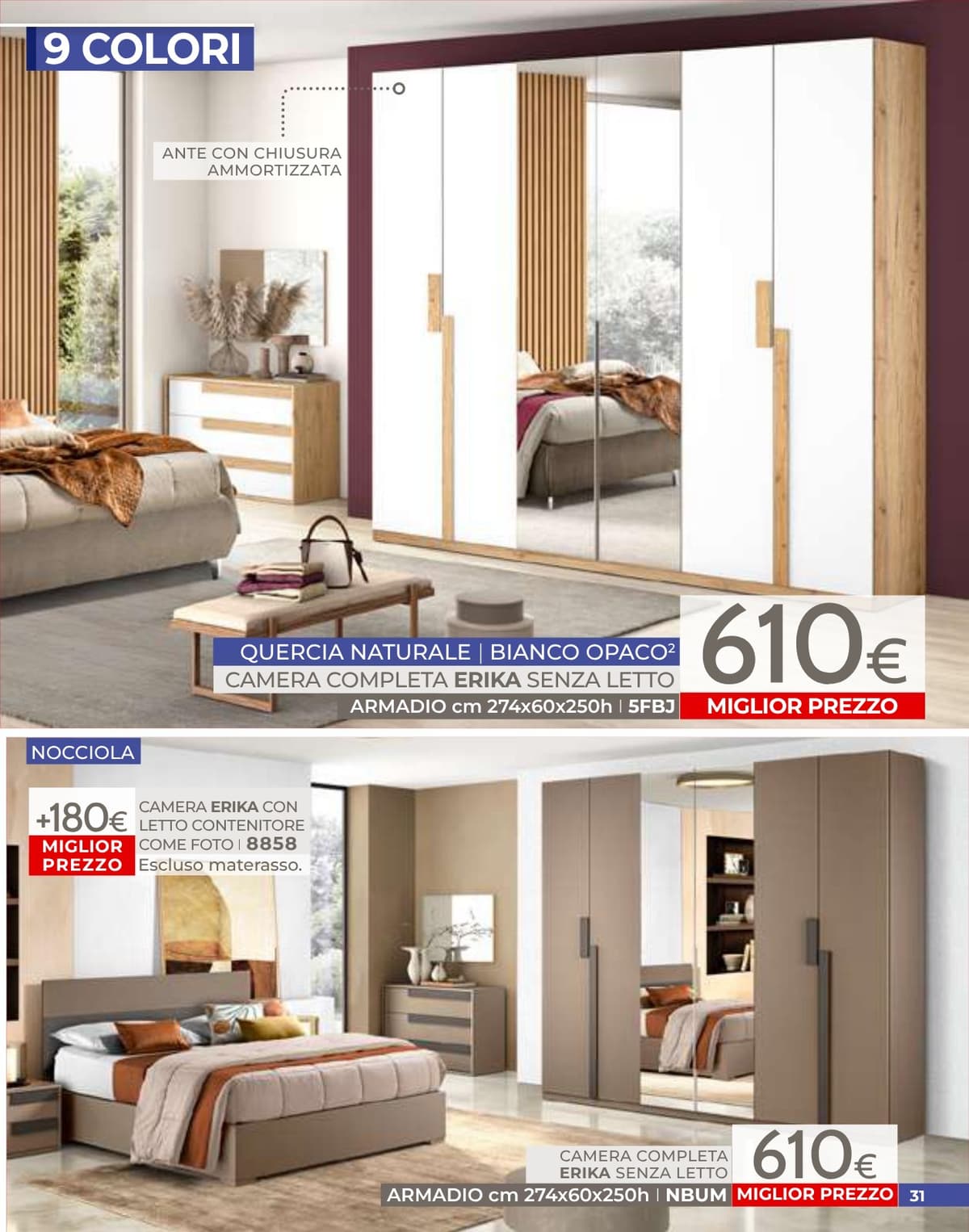 Pagina 31. del volantino Mondo Convenienza - Speciale Camere dal 14/07/2026