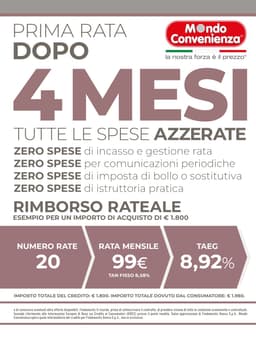 Pagina 3 del volantino Mondo Convenienza La Certezza Del Miglior Prezzo