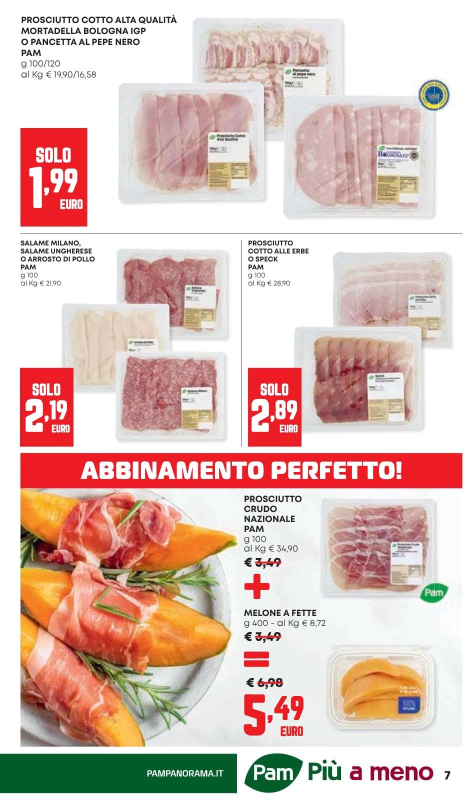 Pagina 7. del volantino Panorama - Imperdibile Convenienza dal 28/07/2026