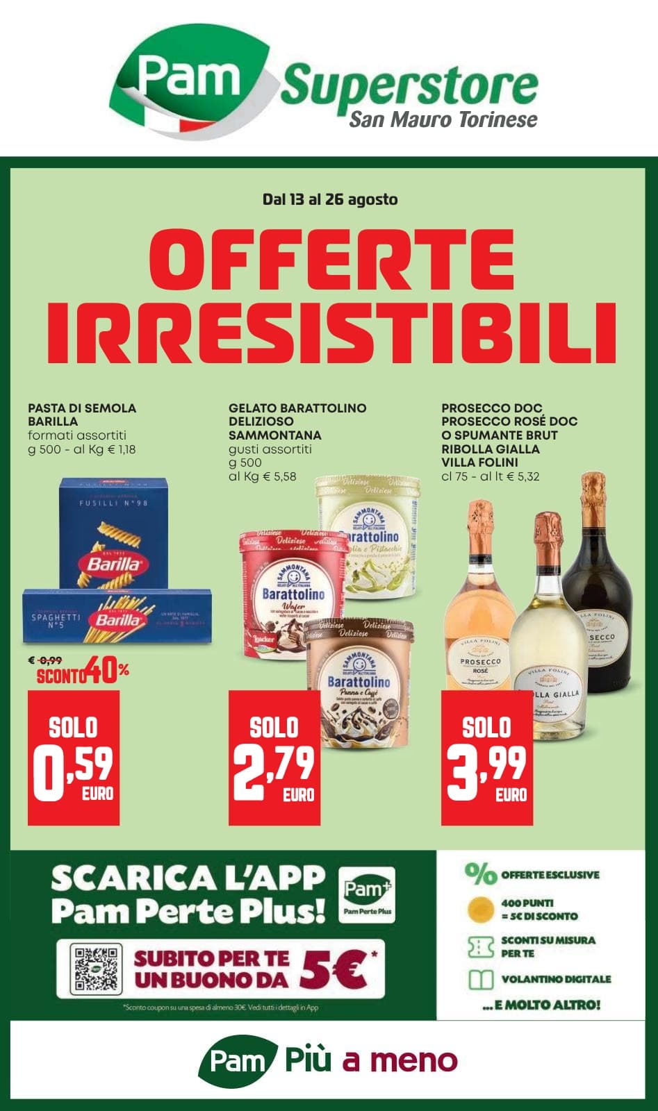 Pagina 1. del volantino Panorama - Offerte Irresistibili dal 23/08/2026