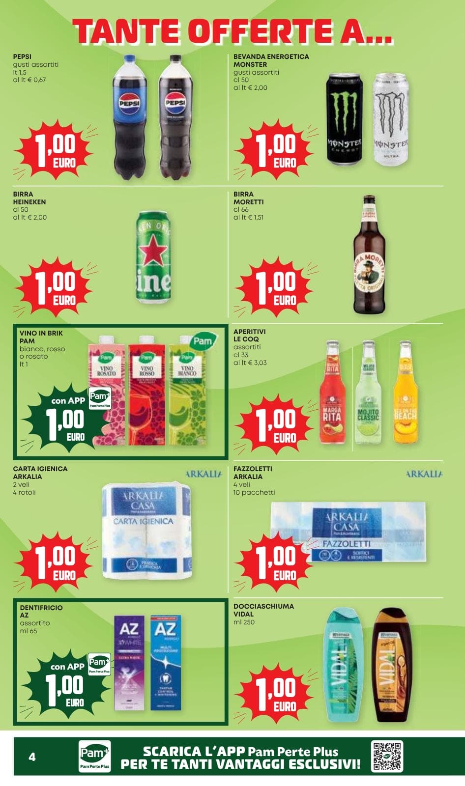 Pagina 4. del volantino Panorama - Tante Offerte A 1€ 2€ 3€