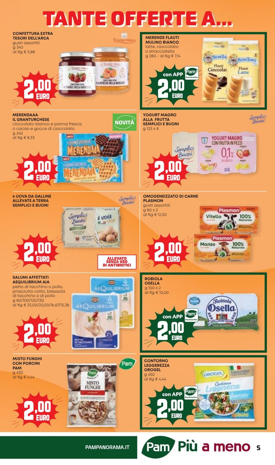Pagina 5. del volantino Panorama - Tante Offerte A 1€ 2€ 3€