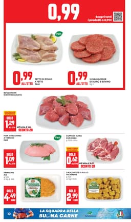 Pagina 10 del volantino Panorama Tante Offerte A 1€ 2€ 3€