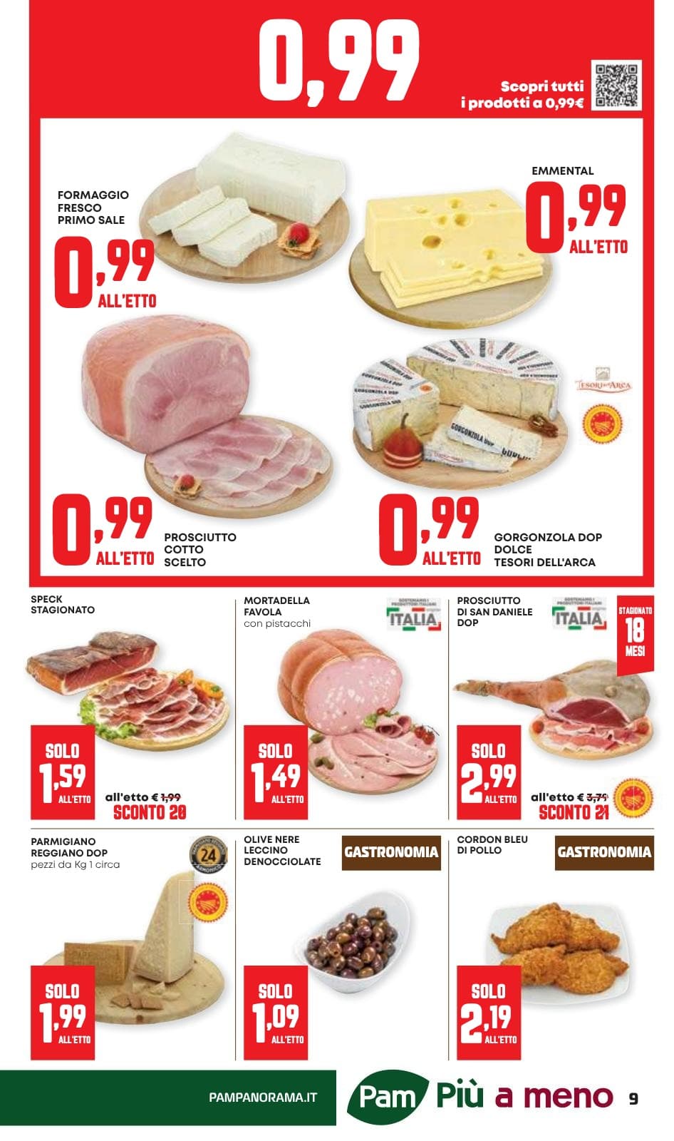 Pagina 9. del volantino Panorama - Tante Offerte A 1€ 2€ 3€