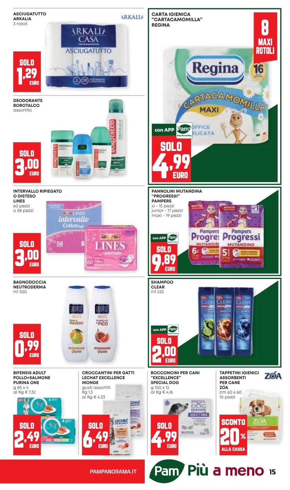 Pagina 15. del volantino Panorama - Tante Offerte A 1€ 2€ 3€