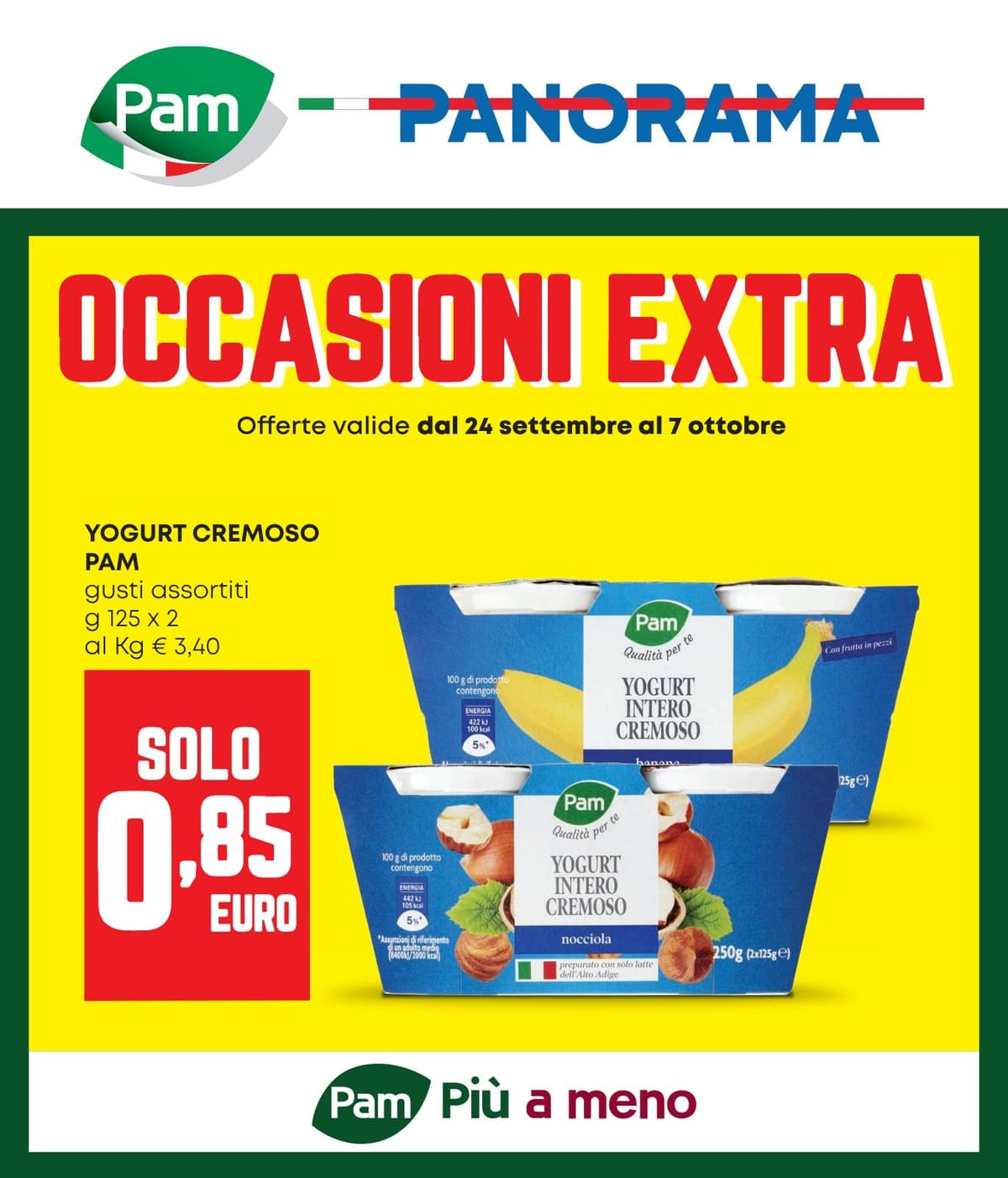 Panorama katalog Occasioni Extra, 24/09/2026 – 07/10/2026