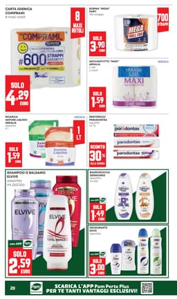 Pagina 20 del volantino Panorama Imperdibile Convenienza