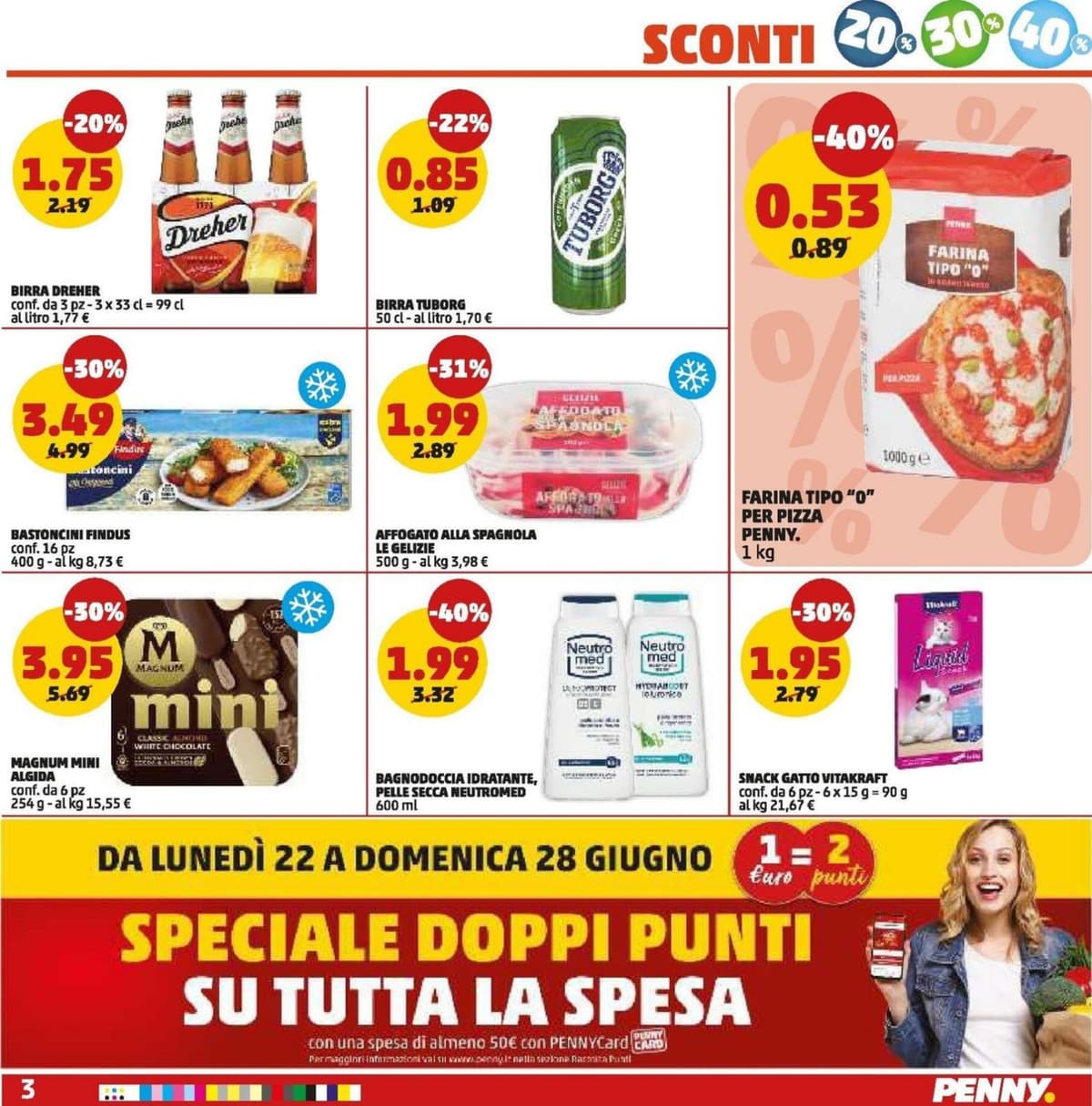 Pagina 3. del volantino Penny - Promozioni dal 23/06/2026