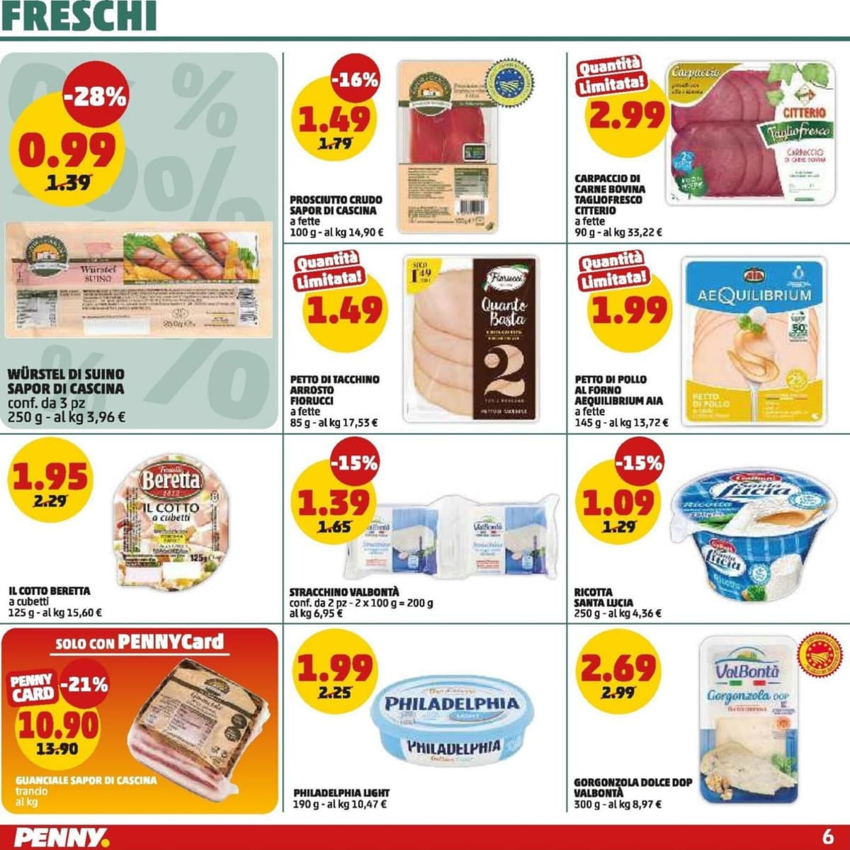 Pagina 6. del volantino Penny - Promozioni dal 23/06/2026