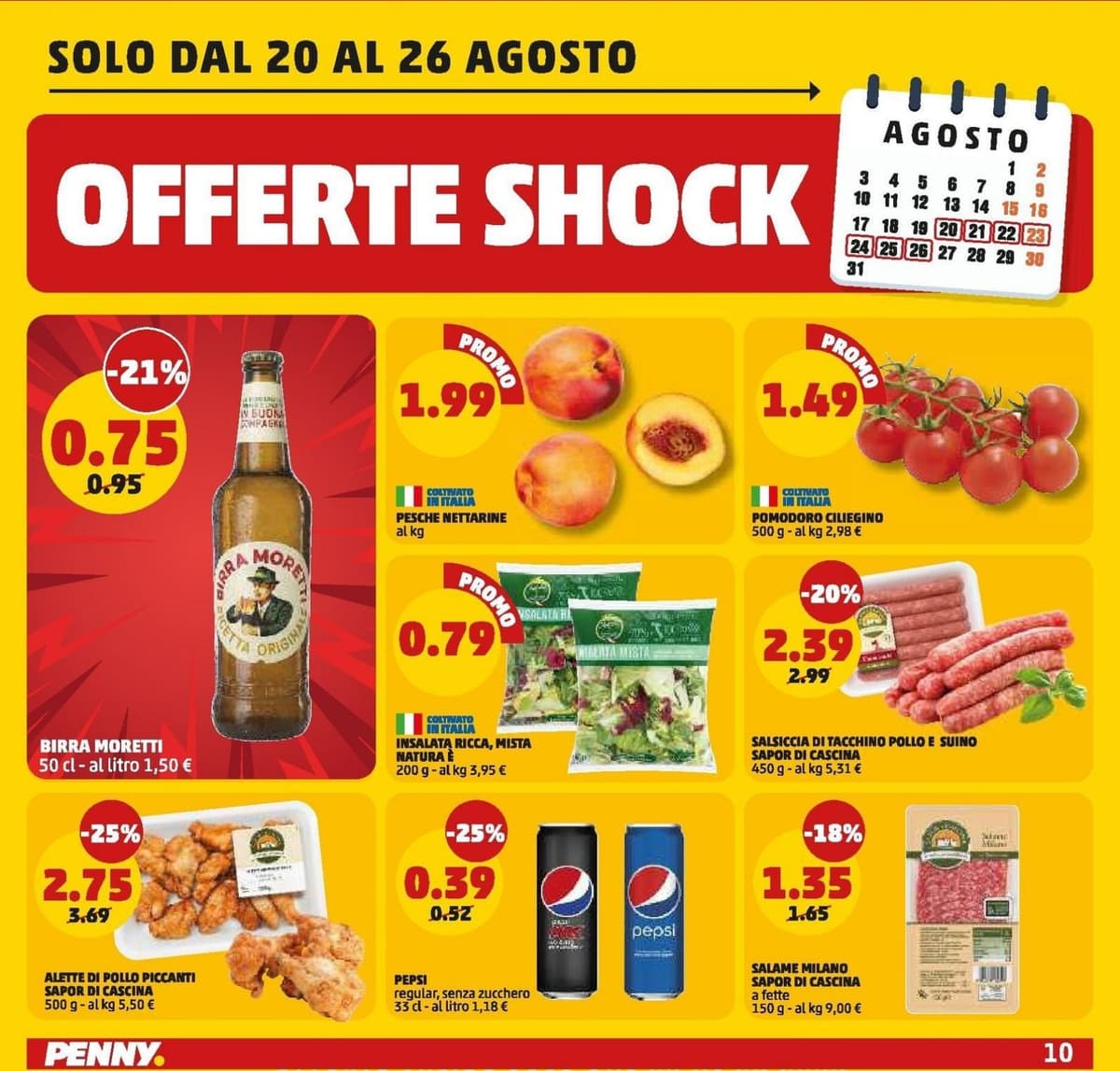 Pagina 10. del volantino Penny - A Tutta Birra