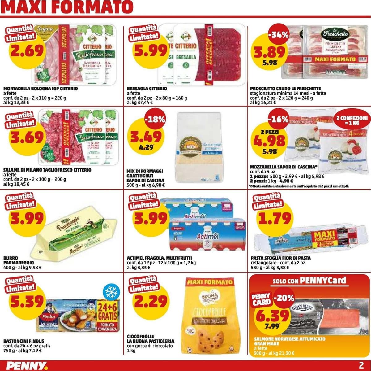 Pagina 2. del volantino Penny - Maxi Formato dal 28/08/2026