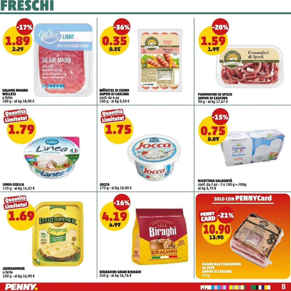 Pagina 8. del volantino Penny - Maxi Formato dal 28/08/2026