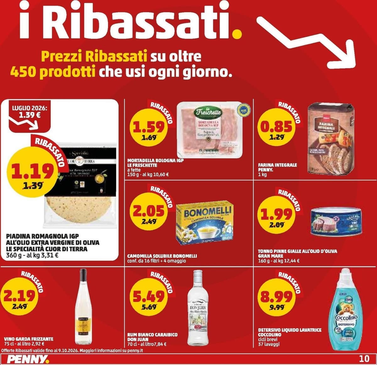 Pagina 10. del volantino Penny - Promozioni
