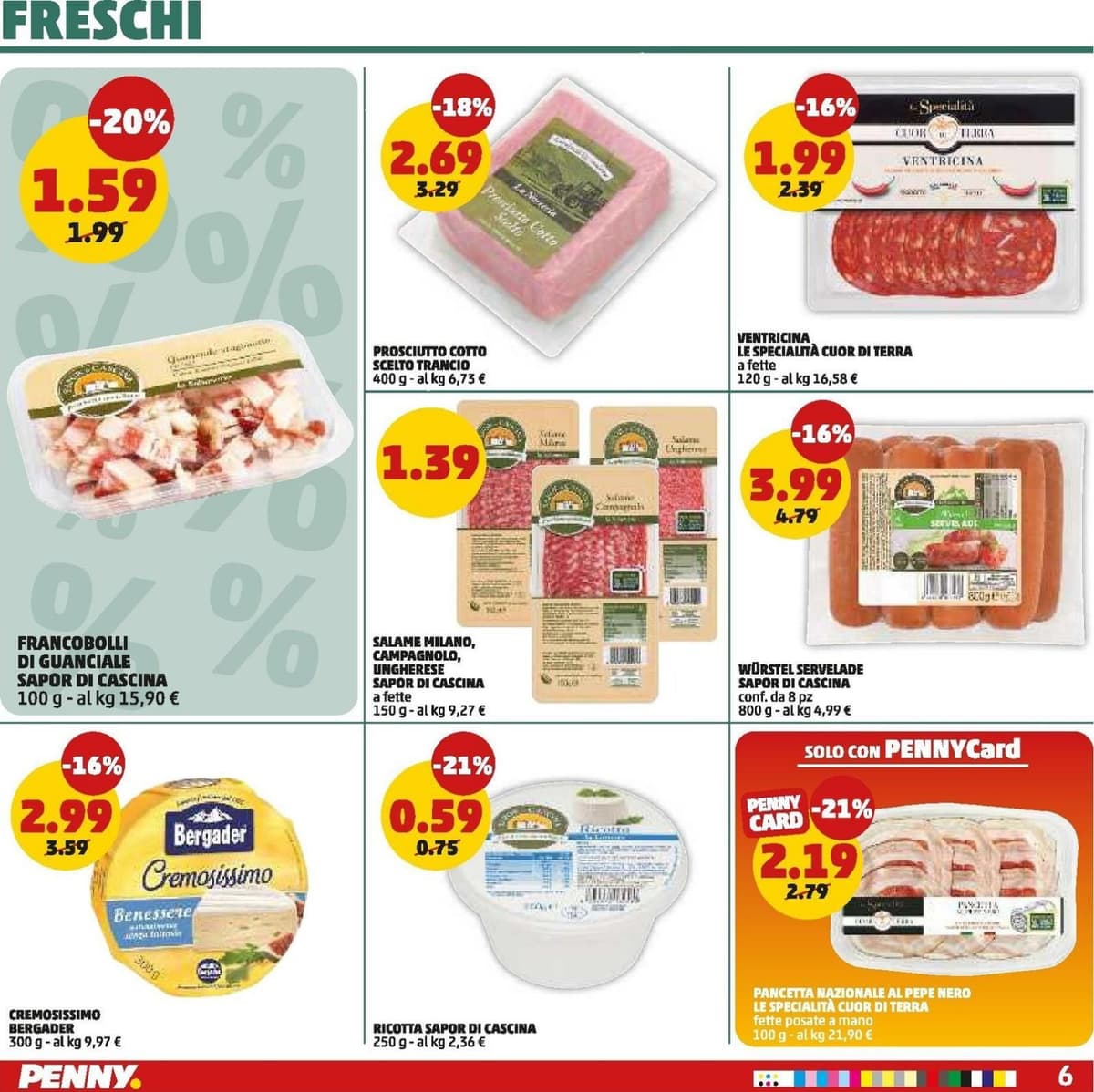 Pagina 6. del volantino Penny - Promozioni