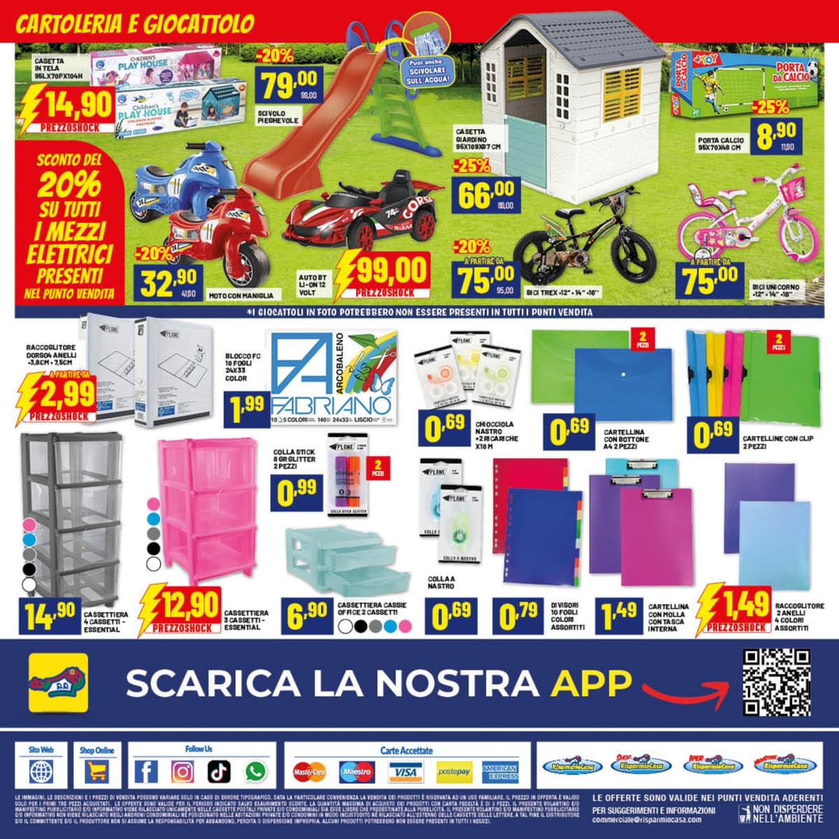 Pagina 20. del volantino Risparmio Casa - Prezzi Shock dal 13/06/2026