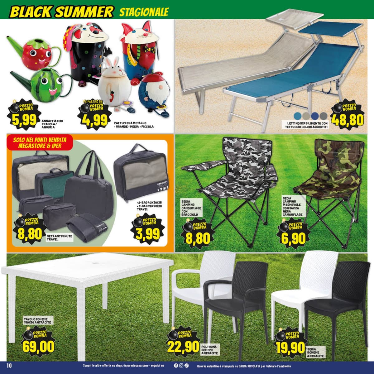 Pagina 10. del volantino Risparmio Casa - Black Summer