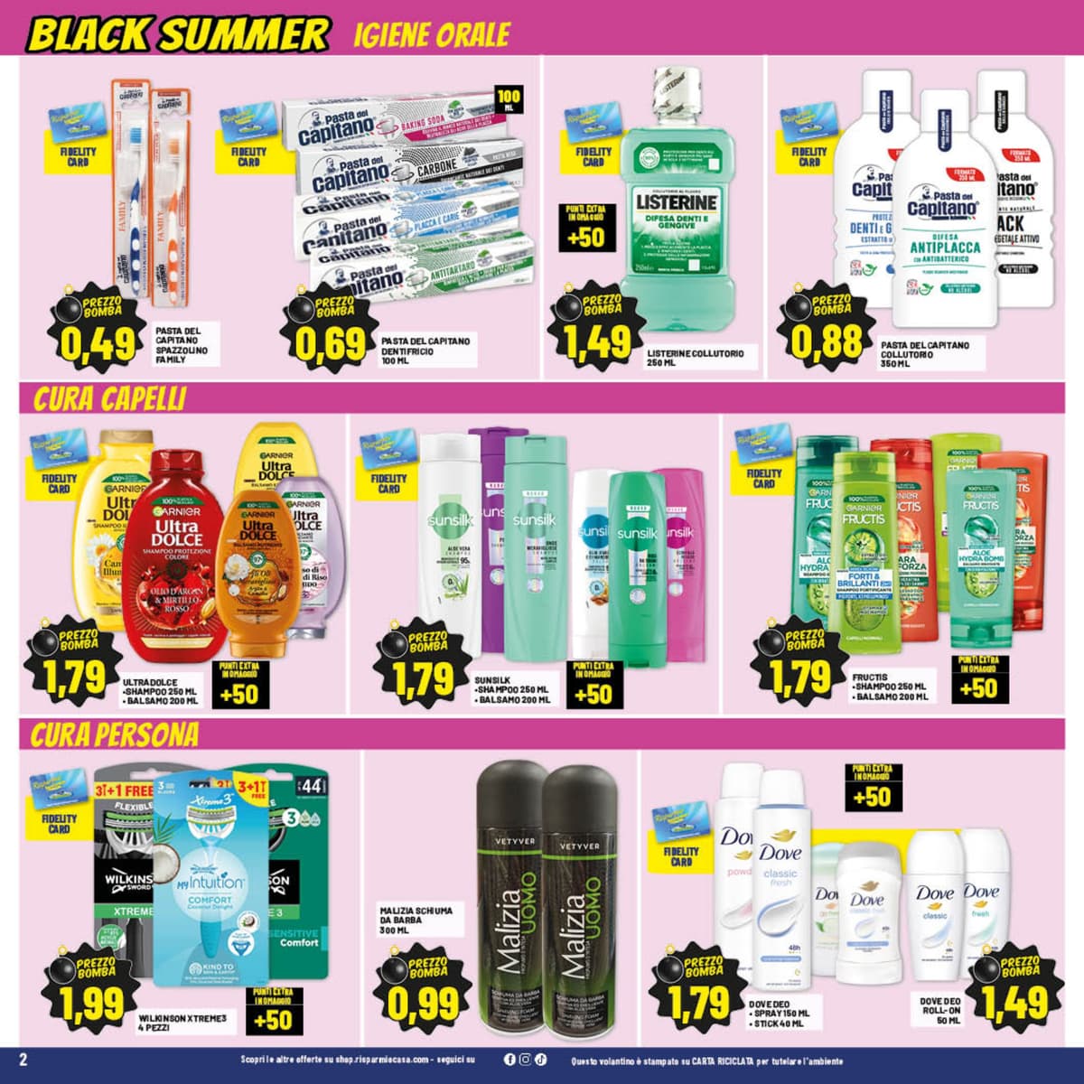 Pagina 2. del volantino Risparmio Casa - Black Summer