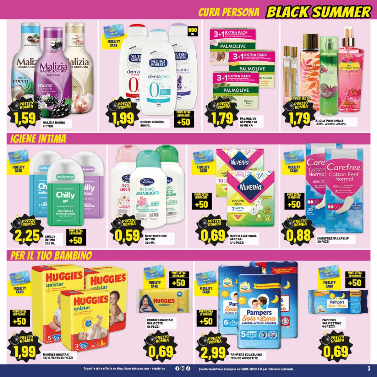 Pagina 3. del volantino Risparmio Casa - Black Summer