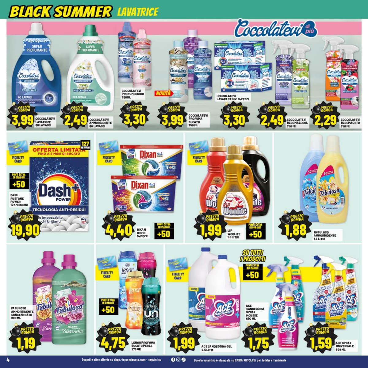 Pagina 4. del volantino Risparmio Casa - Black Summer