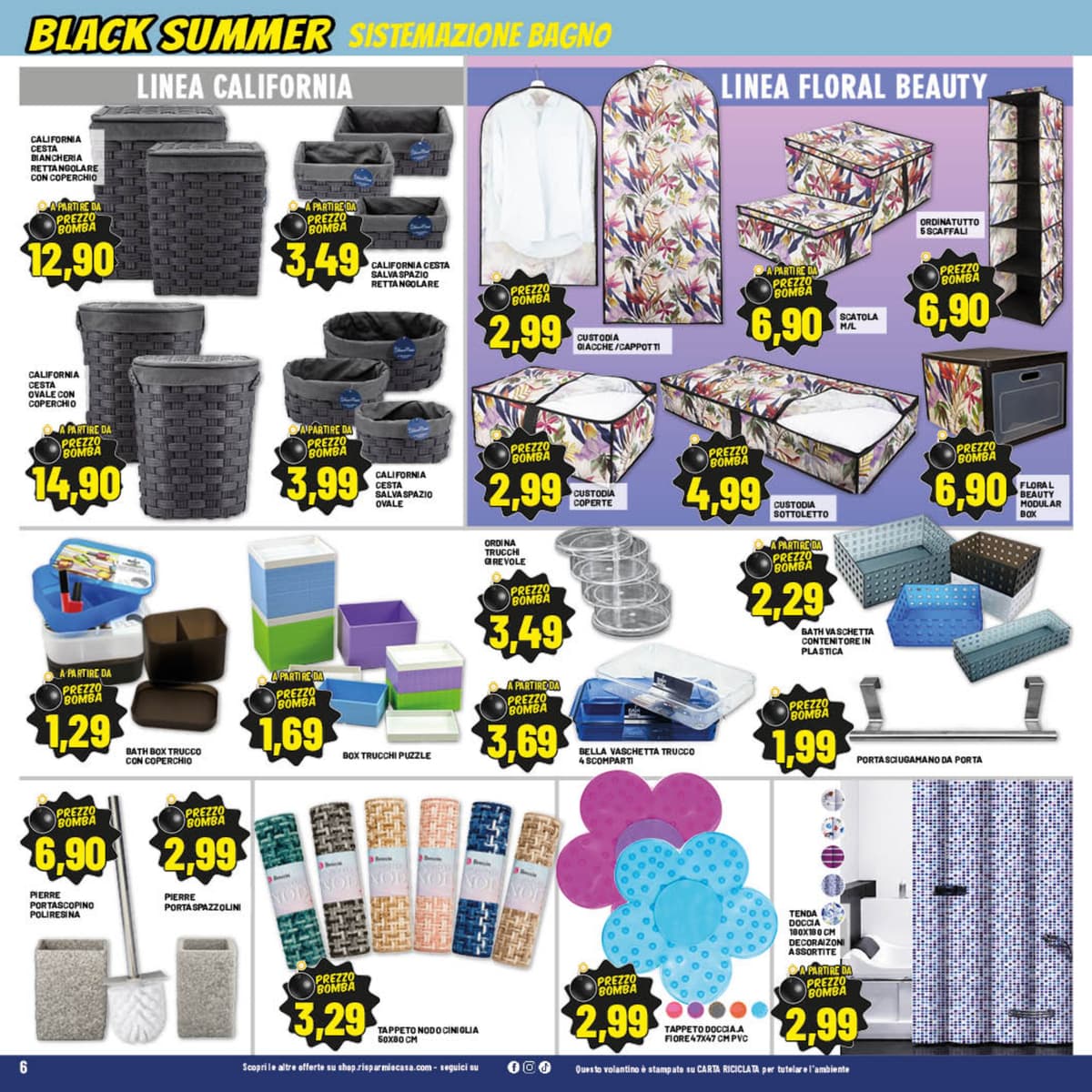 Pagina 6. del volantino Risparmio Casa - Black Summer
