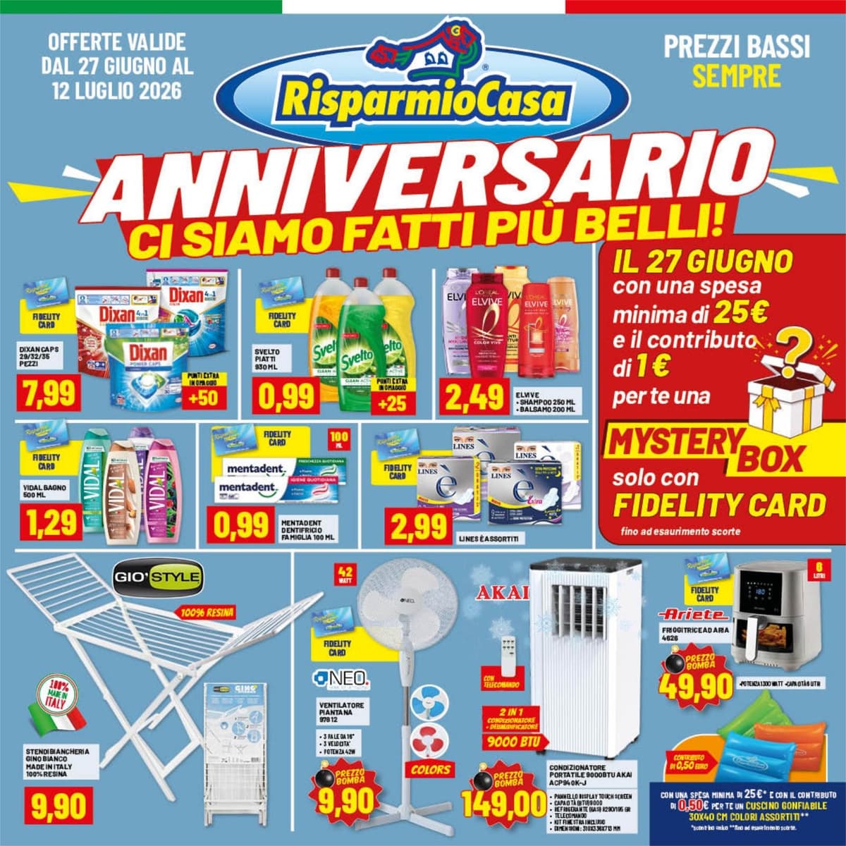 Pagina 1. del volantino Risparmio Casa - Anniversario dal 14/07/2026