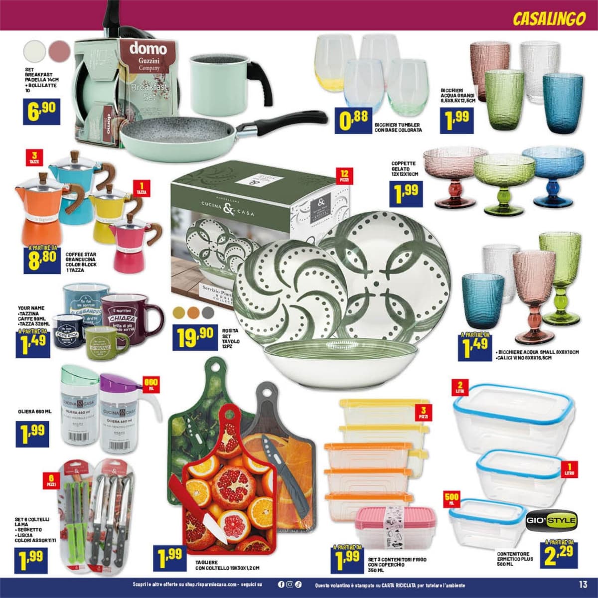 Pagina 13. del volantino Risparmio Casa - Anniversario dal 14/07/2026
