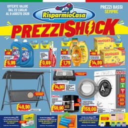 Pagina 1 del volantino Risparmio Casa Prezzi Shock