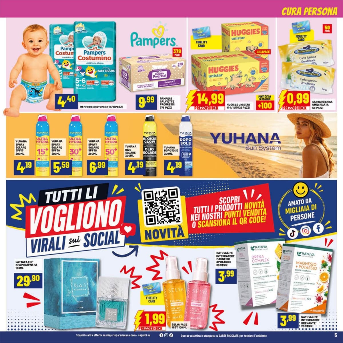 Pagina 5. del volantino Risparmio Casa - Prezzi Shock dal 28/07/2026