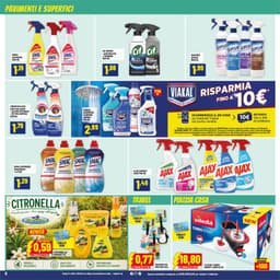 Pagina 8 del volantino Risparmio Casa Prezzi Shock