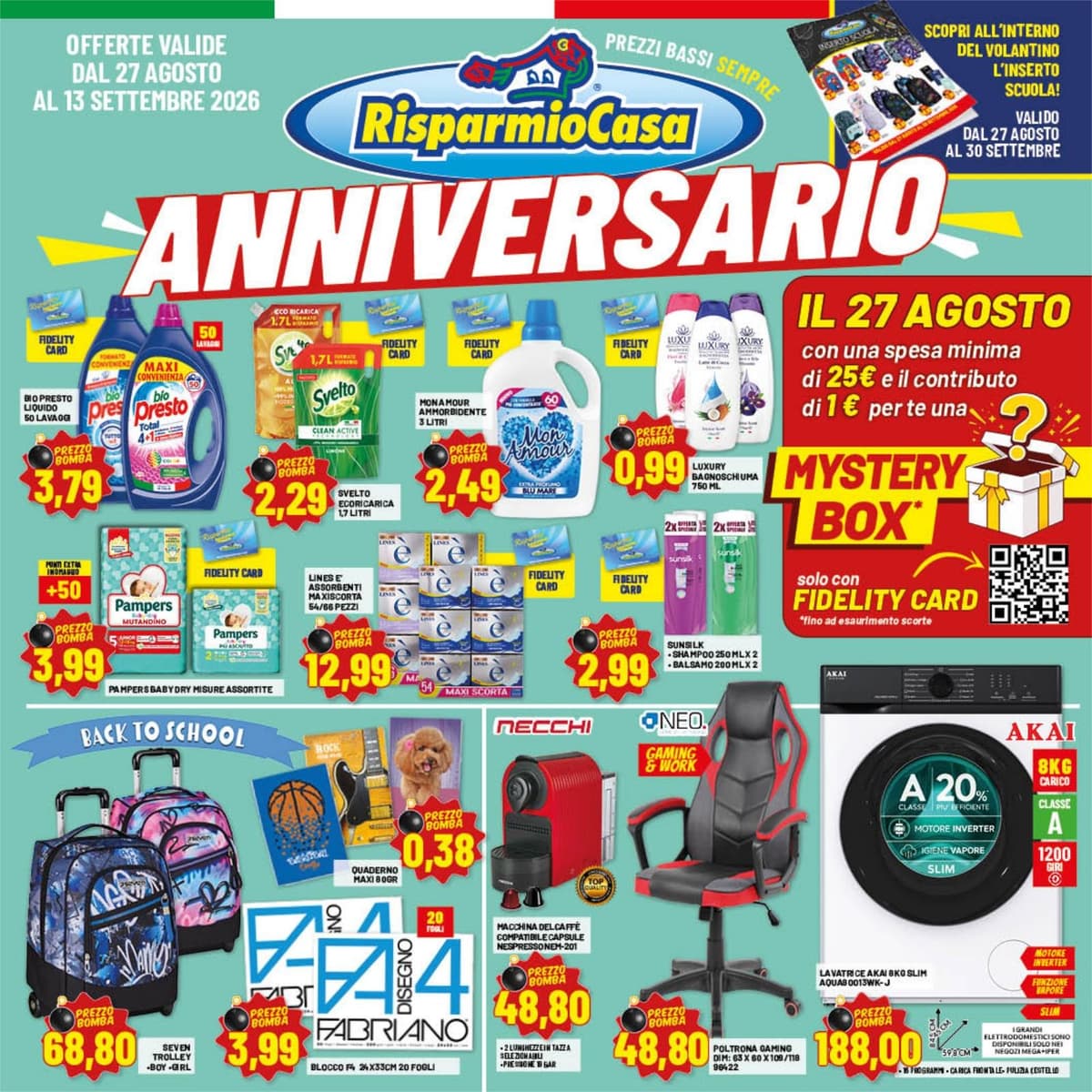 Pagina 1. del volantino Risparmio Casa - Anniversario