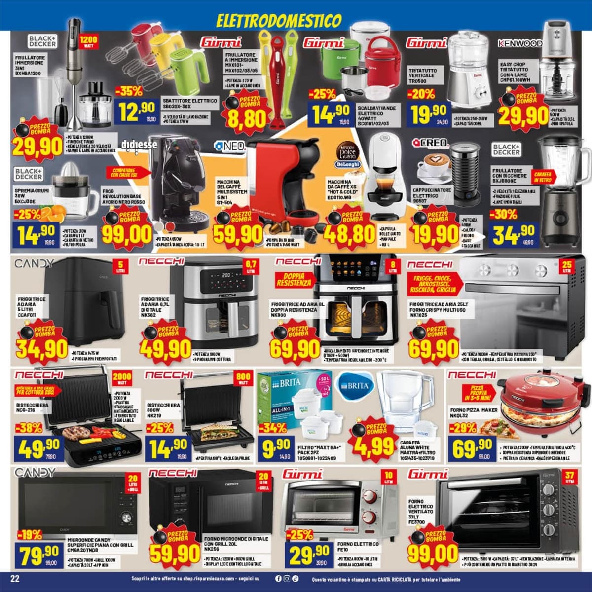 Pagina 22. del volantino Risparmio Casa - Anniversario