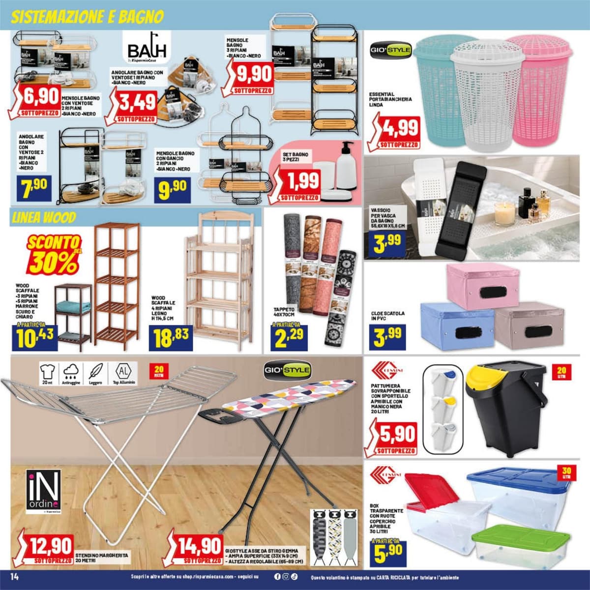 Pagina 14. del volantino Risparmio Casa - Sotto Prezzi