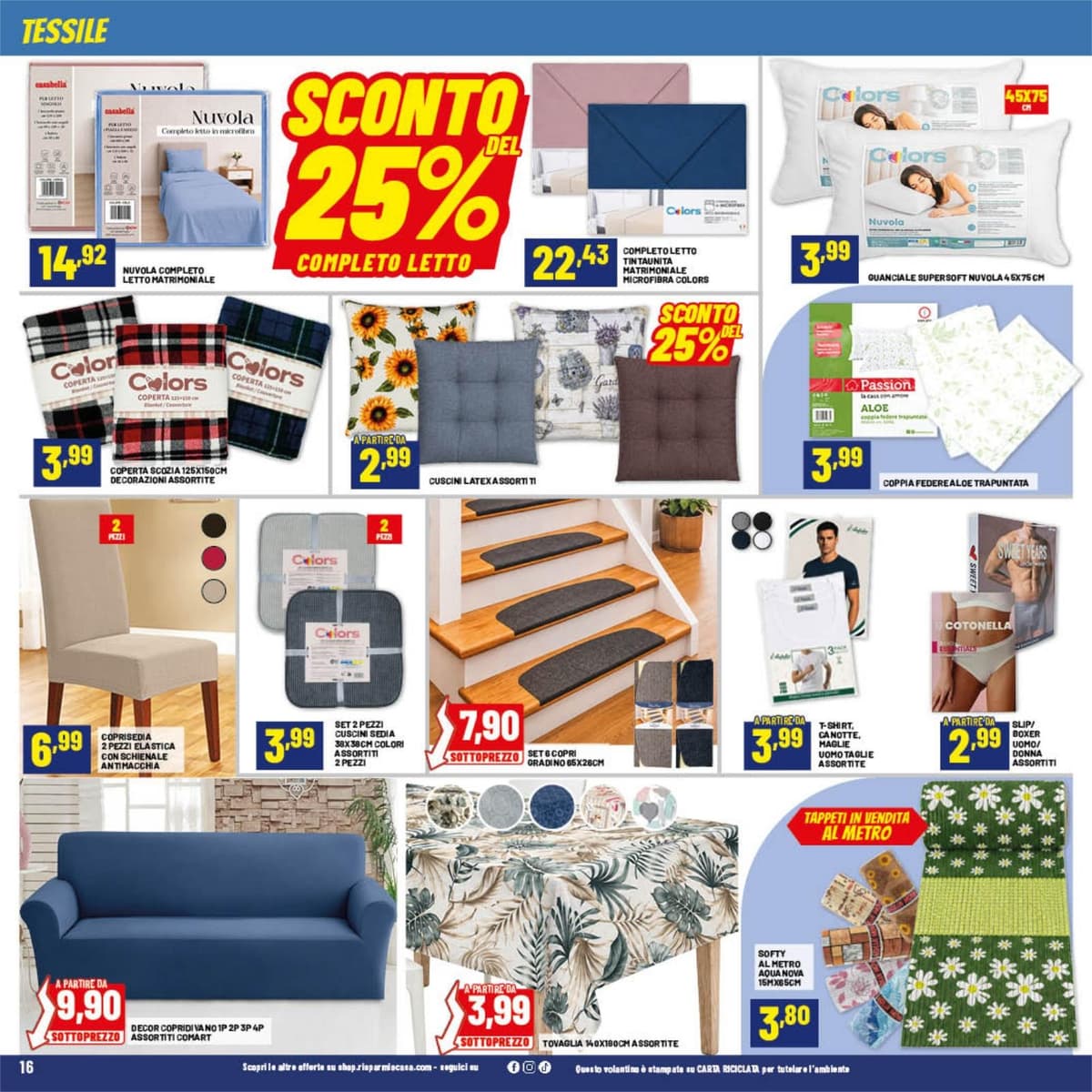 Pagina 16. del volantino Risparmio Casa - Sotto Prezzi