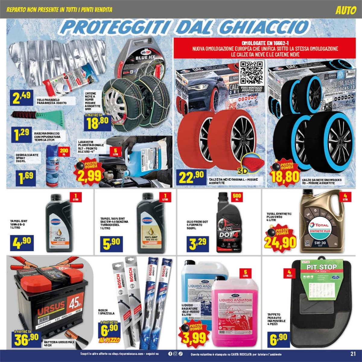 Pagina 21. del volantino Risparmio Casa - Prezzi Bassi, sempre!