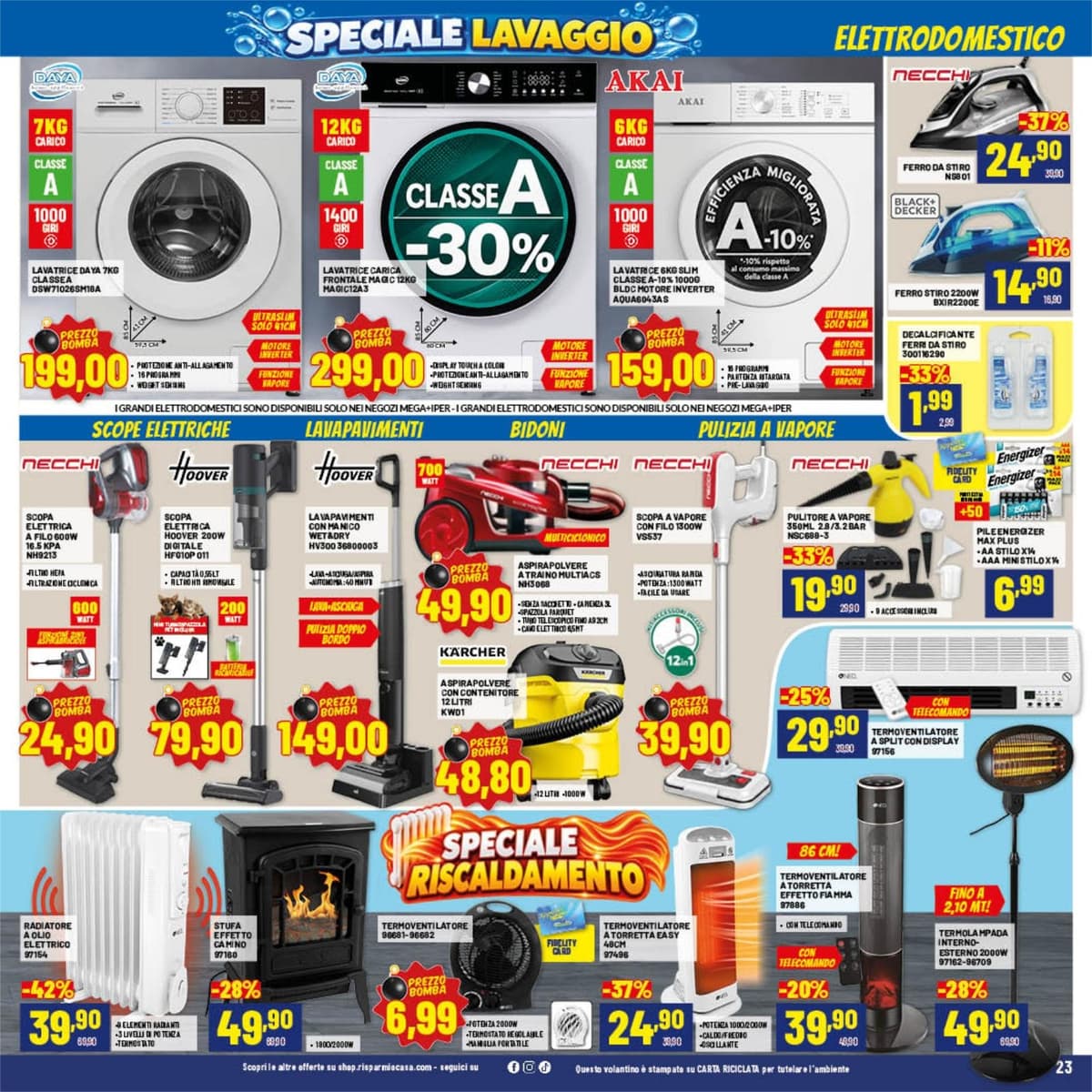 Pagina 23. del volantino Risparmio Casa - Prezzi Bassi, sempre!