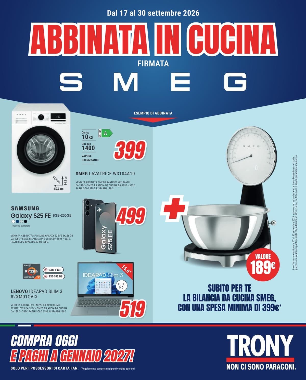 Trony katalog Abbinata In Cucina (Lombardia,Piemonte), 17/09/2026 – 30/09/2026