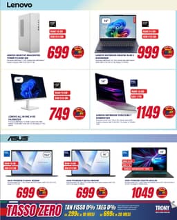 Pagina 25 del volantino Trony Il Meglio A Tasso Zero (Sardegna)