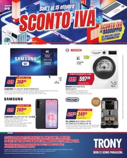 Pagina 1 del volantino Trony Sconto IVA