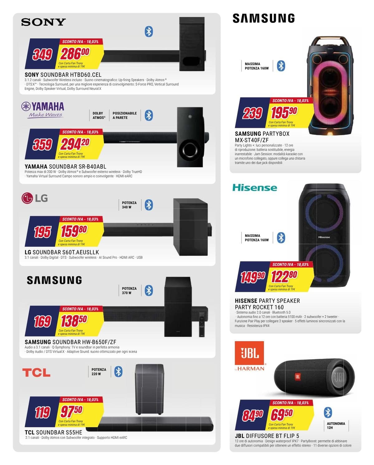 Pagina 8. del volantino Trony - Sconto IVA