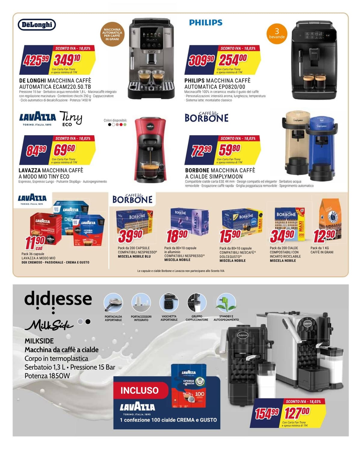 Pagina 18. del volantino Trony - Sconto IVA