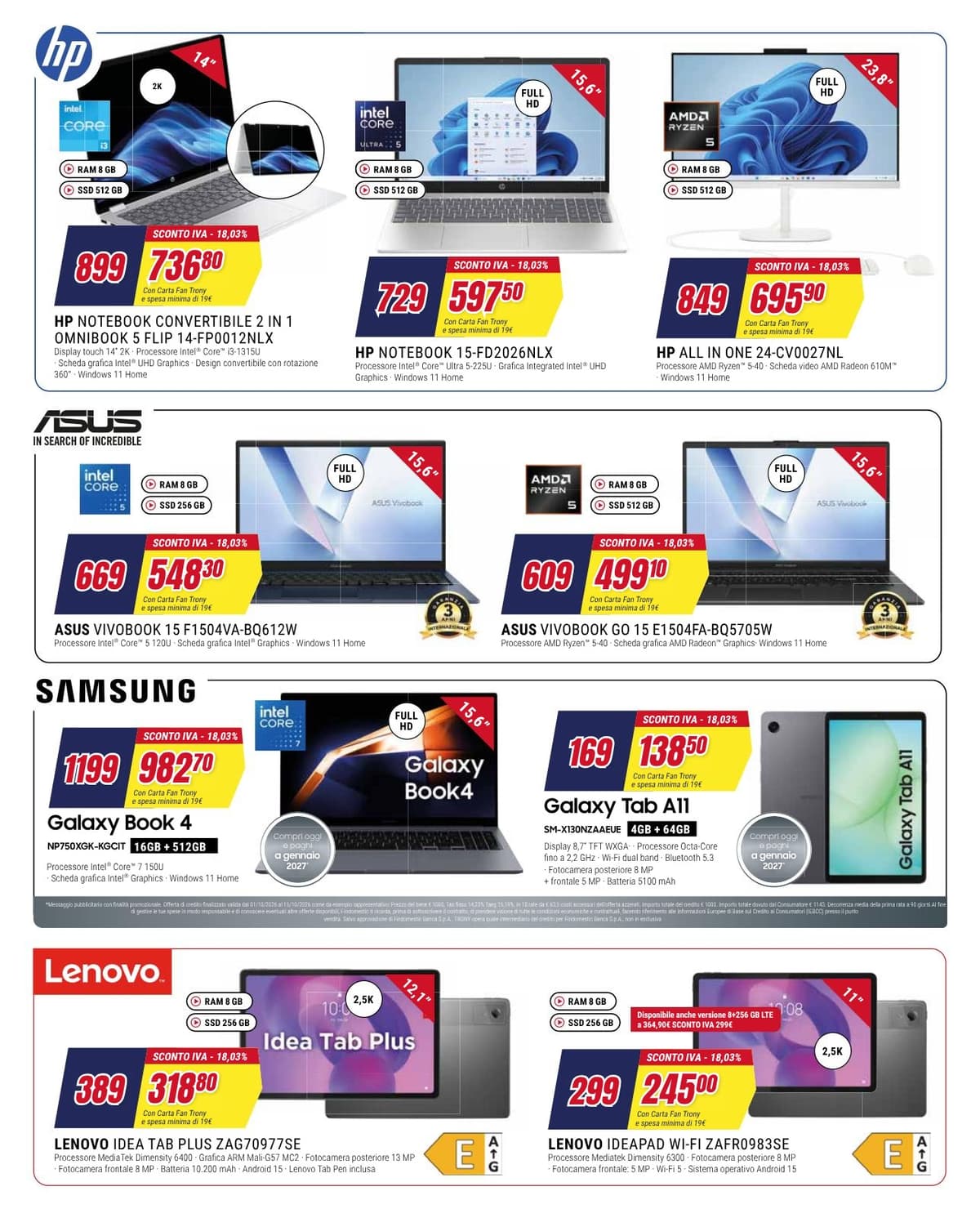 Pagina 27. del volantino Trony - Sconto IVA